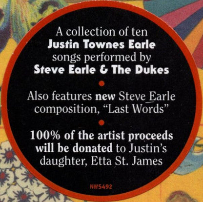 Steve Earle & The Dukes - J.T. | Mint (M) Mint (M)-