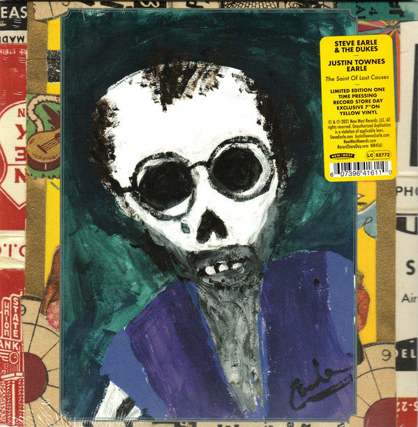 Steve Earle & The Dukes / Justin Townes Earle - The Saint Of Lost Causes | Mint (M) Mint (M)-