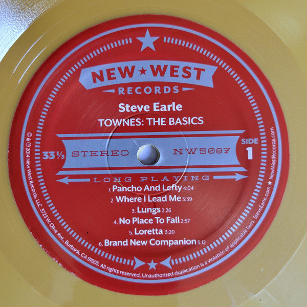 Steve Earle - Townes: The Basics | Mint (M) Mint (M)-