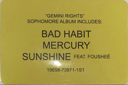 Gemini Rights | Mint (M) Mint (M)-