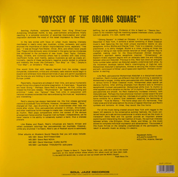 Steve Reid (2) - Odyssey Of The Oblong Square | Mint (M) Mint (M)-