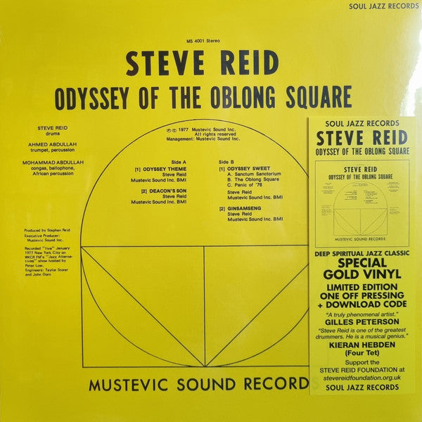 Steve Reid (2) - Odyssey Of The Oblong Square | Mint (M) Mint (M)-