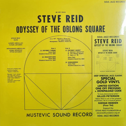 Steve Reid (2) - Odyssey Of The Oblong Square | Mint (M) Mint (M)-