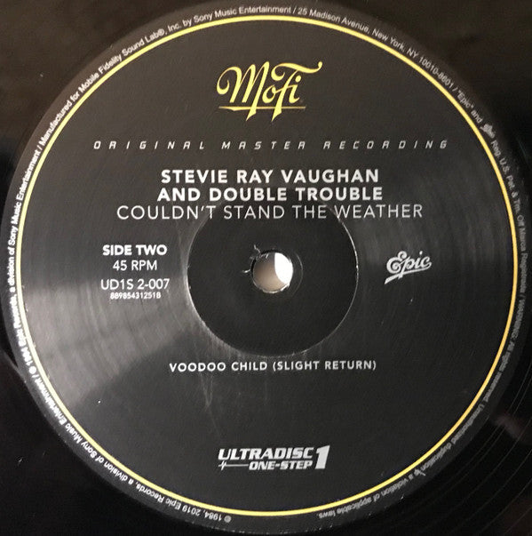 Stevie Ray Vaughan & Double Trouble - Couldn't Stand The Weather (2xVINYL 45RPM MFSL BOX) | Mint (M) Mint (M)-