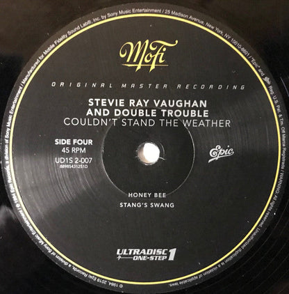 Stevie Ray Vaughan & Double Trouble - Couldn't Stand The Weather (2xVINYL 45RPM MFSL BOX) | Mint (M) Mint (M)-