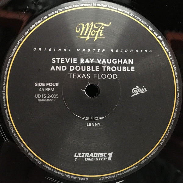 Stevie Ray Vaughan & Double Trouble - Texas Flood | Mint (M) Mint (M)-