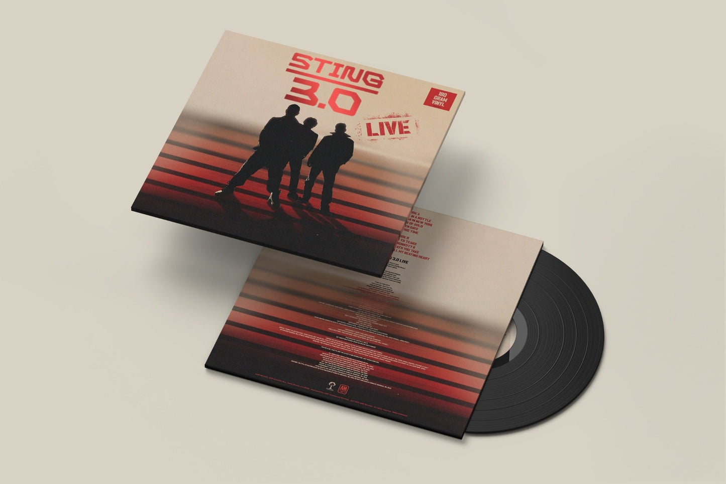 Sting - Sting 3.0 Live [180G Lp] | Mint (M) Mint (M)-