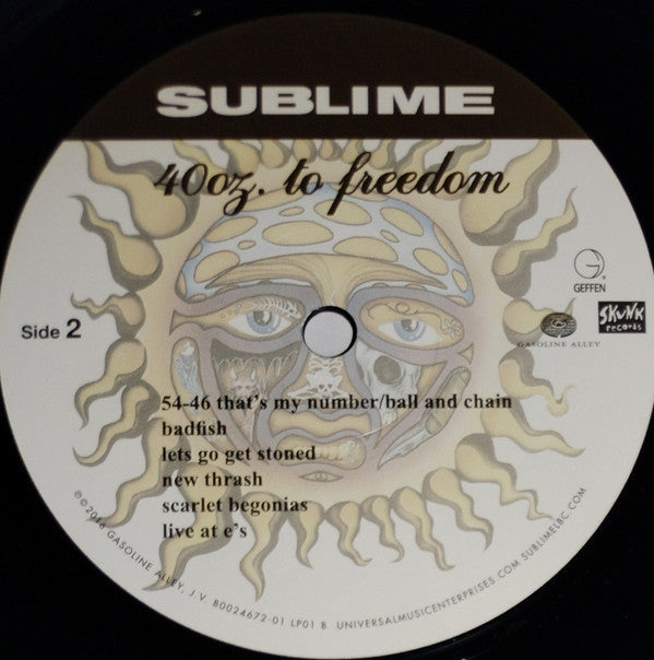 Sublime (2) - 40oz. To Freedom (2xVINYL) | Mint (M) Mint (M)-
