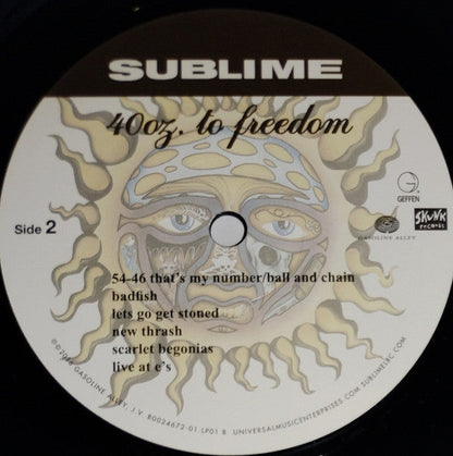 Sublime (2) - 40oz. To Freedom (2xVINYL) | Mint (M) Mint (M)-