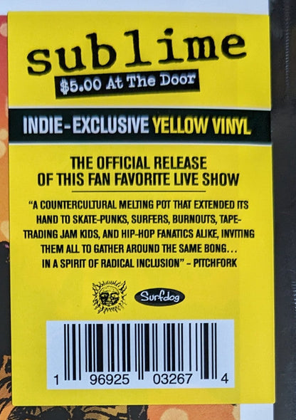Sublime (2) - $5.00 At The Door | Mint (M) Mint (M)-