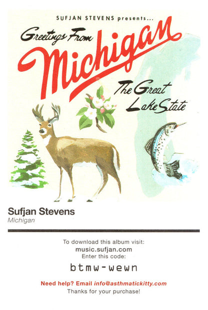 Sufjan Stevens - Greetings From Michigan: The Great Lake State | Mint (M) Mint (M)-