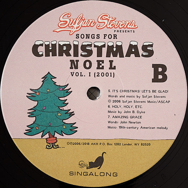 Sufjan Stevens Songs For Christmas Asthmatic Kitty Records Box, Comp + 5x12", EP, RE Mint (M) Mint (M)-