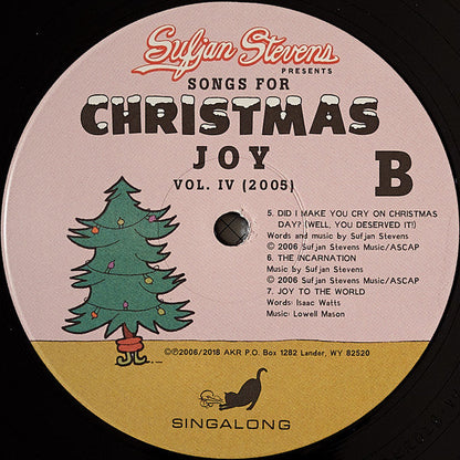 Sufjan Stevens Songs For Christmas Asthmatic Kitty Records Box, Comp + 5x12", EP, RE Mint (M) Mint (M)-
