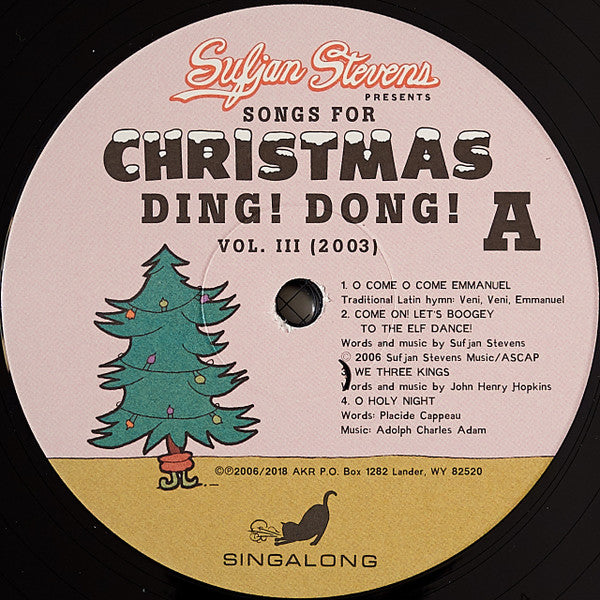 Sufjan Stevens Songs For Christmas Asthmatic Kitty Records Box, Comp + 5x12", EP, RE Mint (M) Mint (M)-