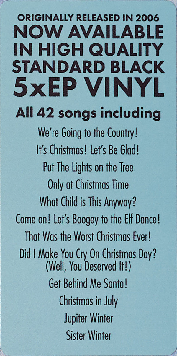 Sufjan Stevens Songs For Christmas Asthmatic Kitty Records Box, Comp + 5x12", EP, RE Mint (M) Mint (M)-
