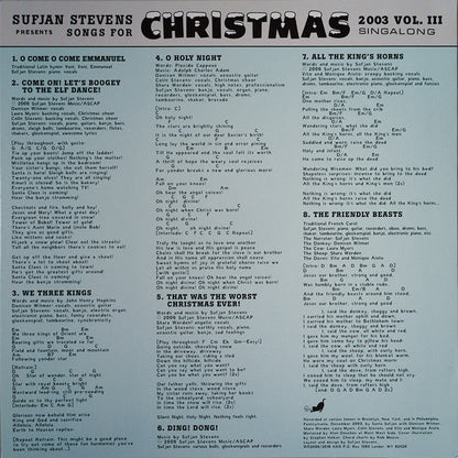 Sufjan Stevens Songs For Christmas Asthmatic Kitty Records Box, Comp + 5x12", EP, RE Mint (M) Mint (M)-
