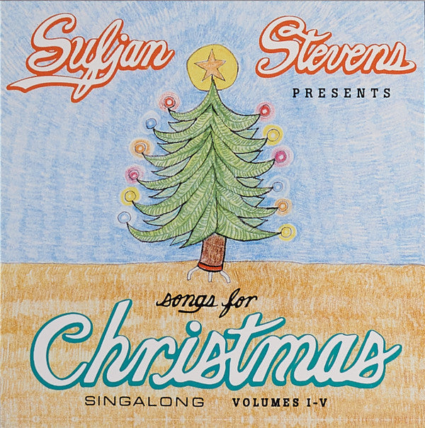 Sufjan Stevens Songs For Christmas Asthmatic Kitty Records Box, Comp + 5x12", EP, RE Mint (M) Mint (M)-