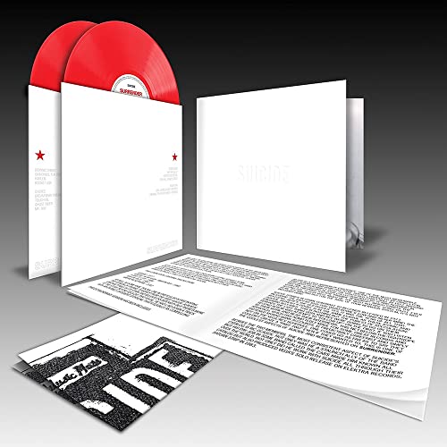 Suicide - Surrender (RED VINYL 2xLP Mute SUICIDELP06) | NEW-