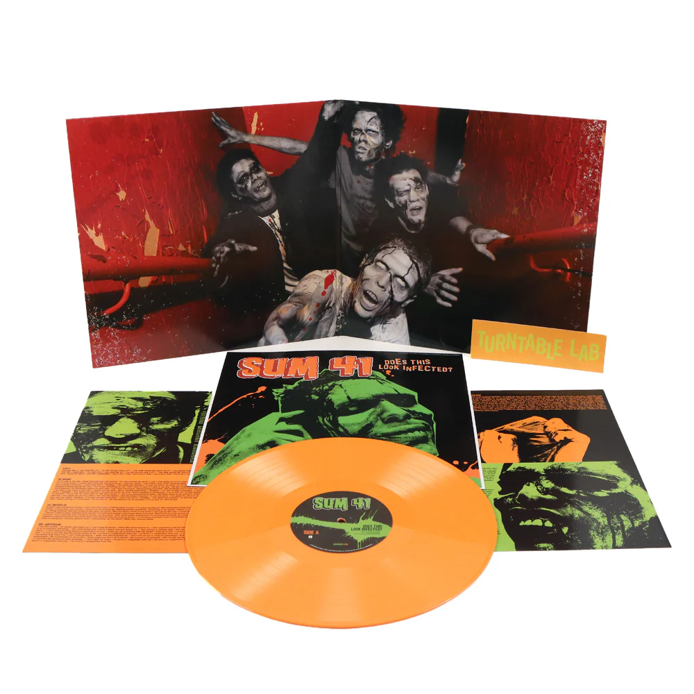 Sum 41 - Does This Look Infected [Explicit Content] (Limited Edition, Orange Vinyl, Bonus Tracks) | Mint (M) Mint (M)-
