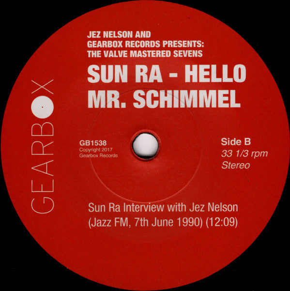 Hello Mr. Schimmel (7" VINYL) | Mint (M) Mint (M)-
