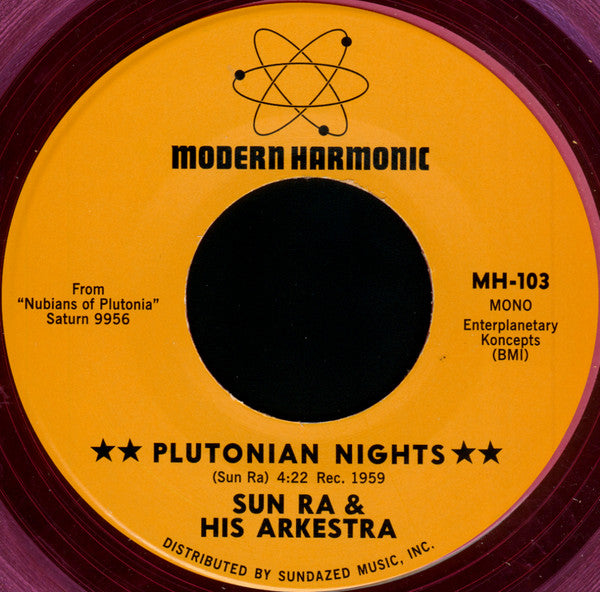 Sun Ra / The Sun Ra Arkestra - Plutonian Nights (7" NEW) | Mint (M) Mint (M)-