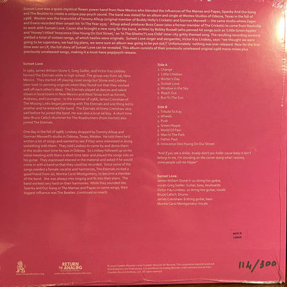 Sunset Love (VINYL)*DISCOUNTED* |-