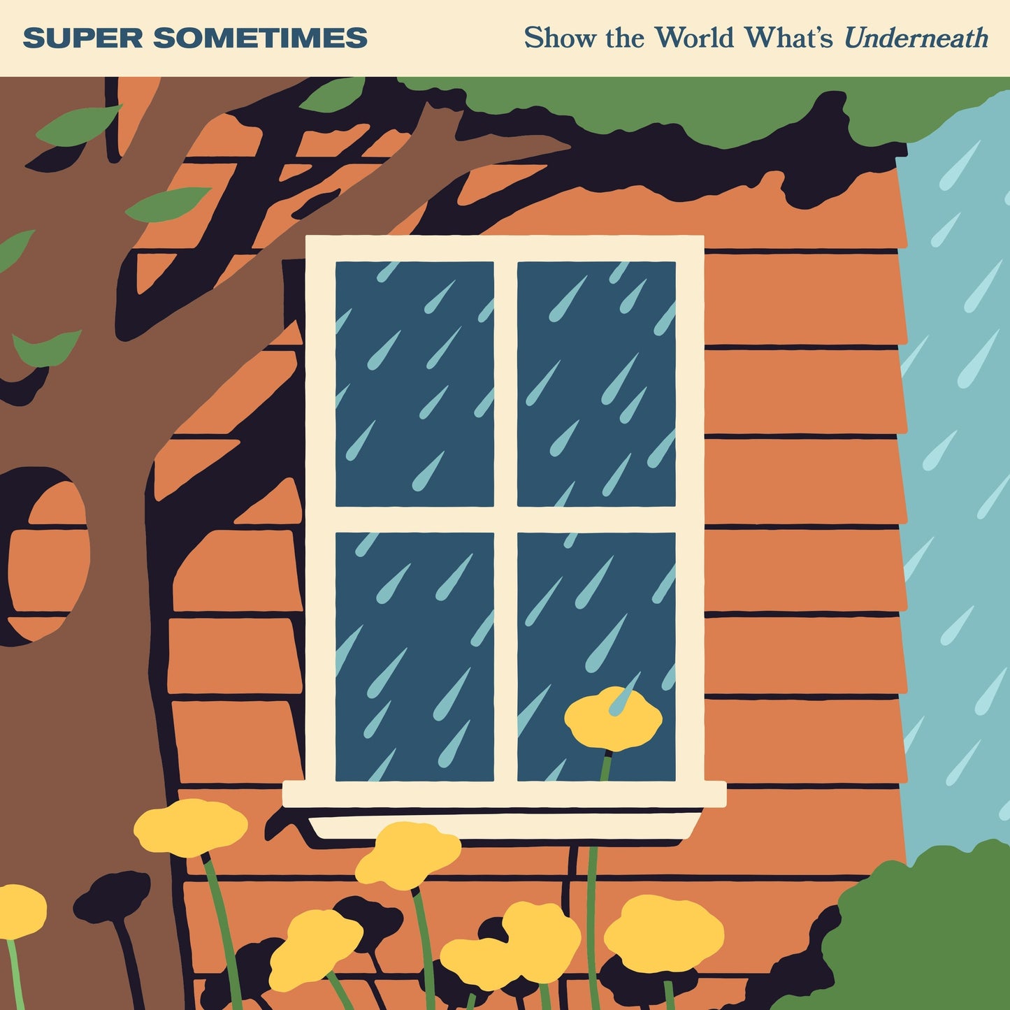 Super Sometimes - Show The World What’s Underneath (ECO BLUE VINYL) | Mint (M) Mint (M)-