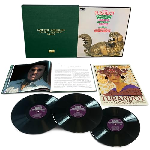 Sutherland/Caballe/Pavarotti/London Philharmonic - Puccini: Turnadot [3Lp] |-
