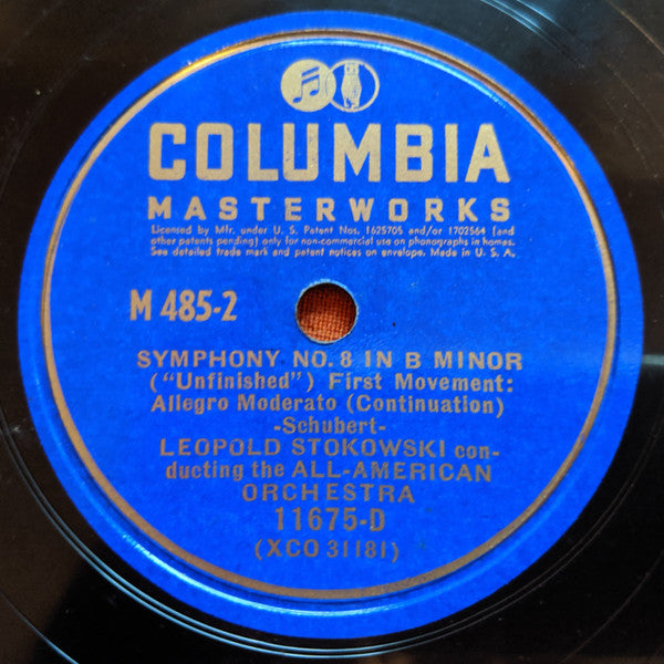 Franz Schubert - Symphony No. 8 In B Minor ('Unfinished') | Very Good Plus (VG+) Very Good Plus (VG+)-