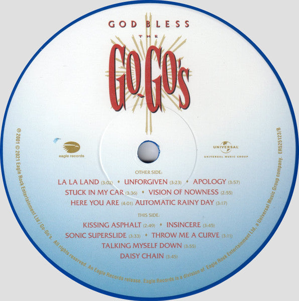 Go-Go's - God Bless The Go-Go's (BLUE VINYL) | Mint (M) Mint (M)-