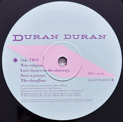 Duran Duran - Rio (VINYL) | Mint (M) Mint (M)-