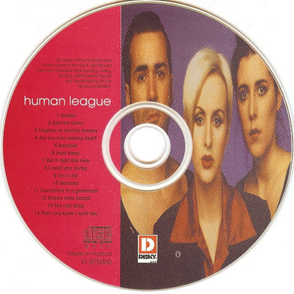 The Human League - Soundtrack To A Generation (CD) | Excellent+ (EX+) Excellent+ (EX+)--