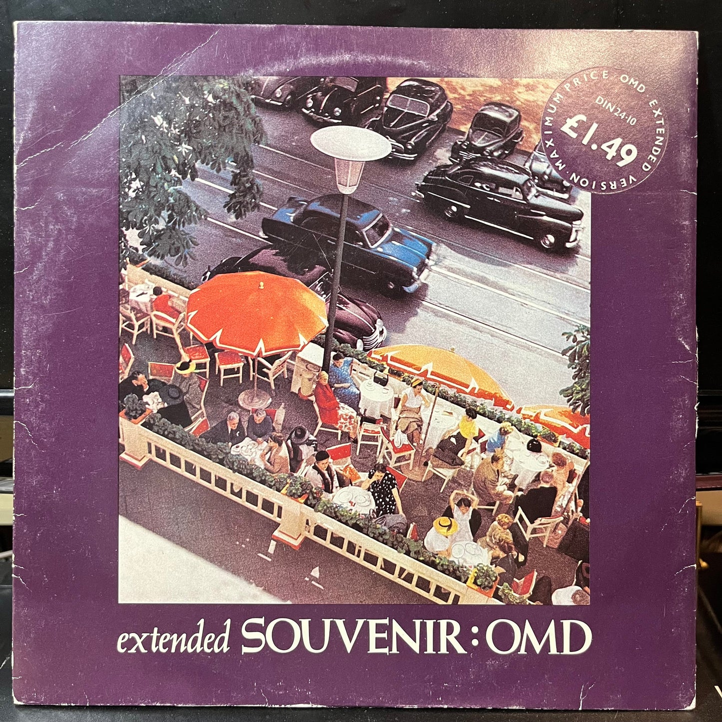 Orchestral Manoeuvres In The Dark - Souvenir (Extended)(VINYL 10" DINDISC DIN 24X10 1981) | USED Near Mint- (NM-) Very Good Plus (VG+)--