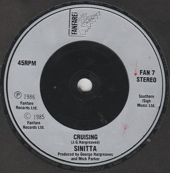 Sinitta - So Macho! *7"* | Near Mint (NM) Near Mint (NM)--