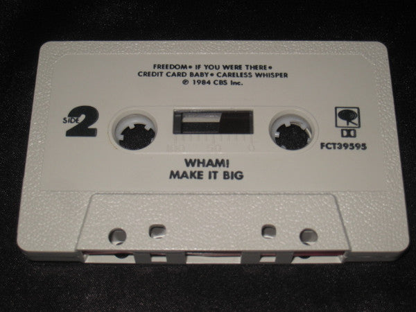 Wham! - Make It Big (CASSETTE) | Near Mint (NM or M-) Excellent (EX)--