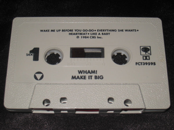 Wham! - Make It Big (CASSETTE) | Near Mint (NM or M-) Excellent (EX)--