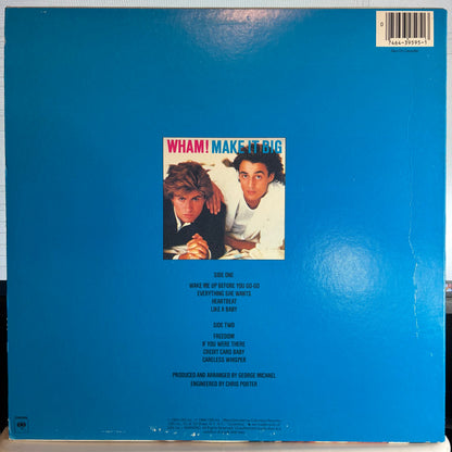 Wham! - Make It Big (VINYL) | Near Mint (NM or M-) Excellent (EX)--