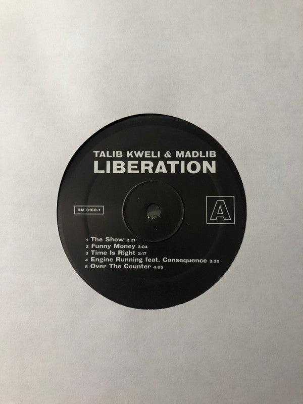 Talib Kweli + Madlib - Liberation | Mint (M) Mint (M)-