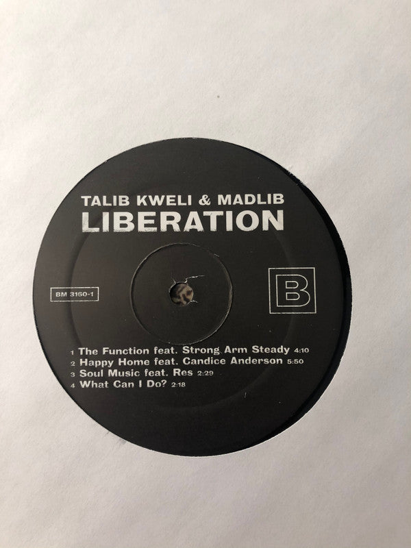 Talib Kweli + Madlib - Liberation | Mint (M) Mint (M)-