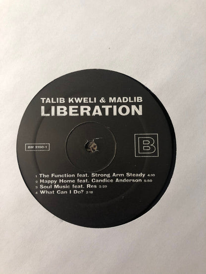 Talib Kweli + Madlib - Liberation | Mint (M) Mint (M)-
