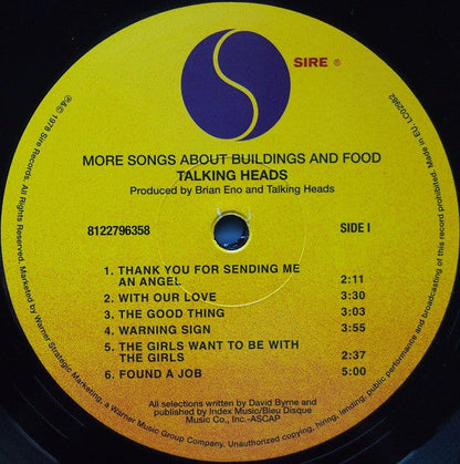 Talking Heads - More Songs About Buildings And Food | Mint (M) Mint (M)-
