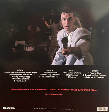 Talking Heads - Stop Making Sense Tour | Mint (M) Mint (M)-