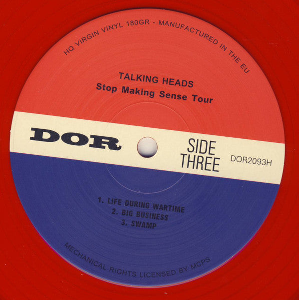Talking Heads - Stop Making Sense Tour | Mint (M) Mint (M)-