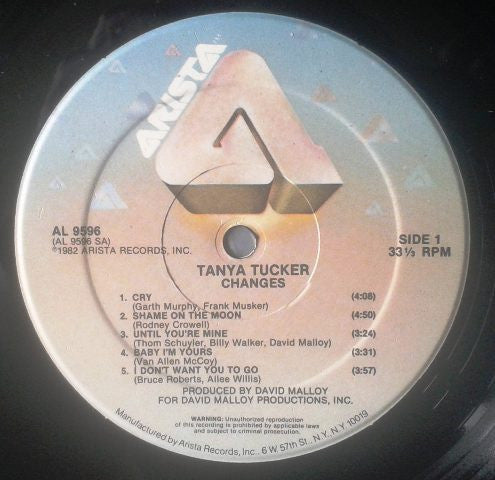 Tanya Tucker - Changes | Near Mint (NM) Near Mint (NM)-