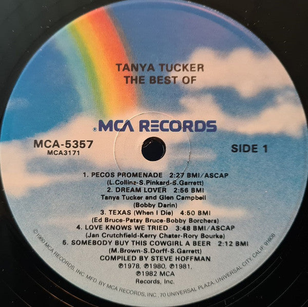 Tanya Tucker - The Best Of Tanya Tucker | Near Mint (NM) Near Mint (NM)-