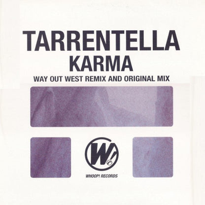 Tarrentella - Karma | Very Good Plus (VG+) Very Good Plus (VG+)--