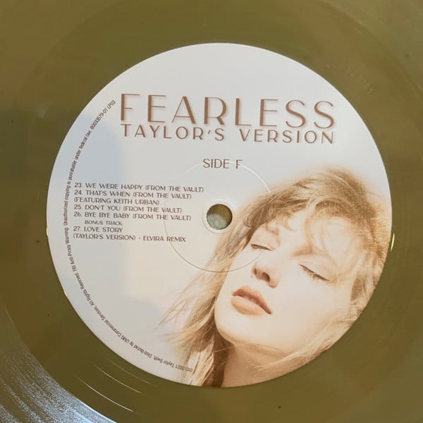 Taylor Swift - Fearless (Taylor's Version) | Mint (M) Mint (M)-