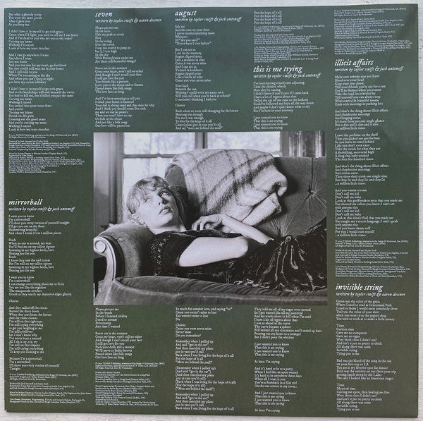 Taylor Swift Folklore Republic Records 2xLP, Album, Dlx, Bro Mint (M) Mint (M)-