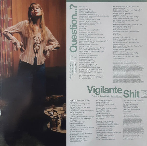 Taylor Swift - Midnights | Mint (M) Mint (M)-