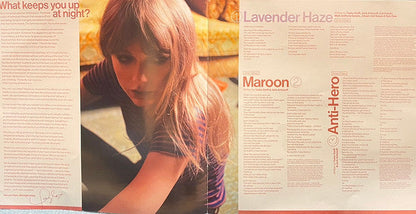 Taylor Swift Midnights Republic Records LP, Album, S/Edition, Mah Mint (M) Mint (M)-
